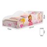 Cama Infantil Princesa Rosa com Colchão - Branco - Princesas - 3