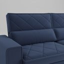 Ver imagem 7 de Sofá 4 Lugares Retrátil e Reclinável 250cm Viena Azul