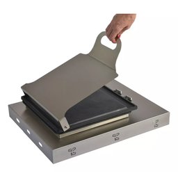 Bifeteira de Embutir Inox e Chapa com Prensa - 5