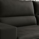 Ver imagem 6 de Sofá 3 Lugares Retrátil e Reclinável 220cm Belize Preto