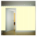Ver imagem 2 de Painel Ripado em Placa 6,2x270cm (0,16m²) MDF Bege/Castanho Moldufama