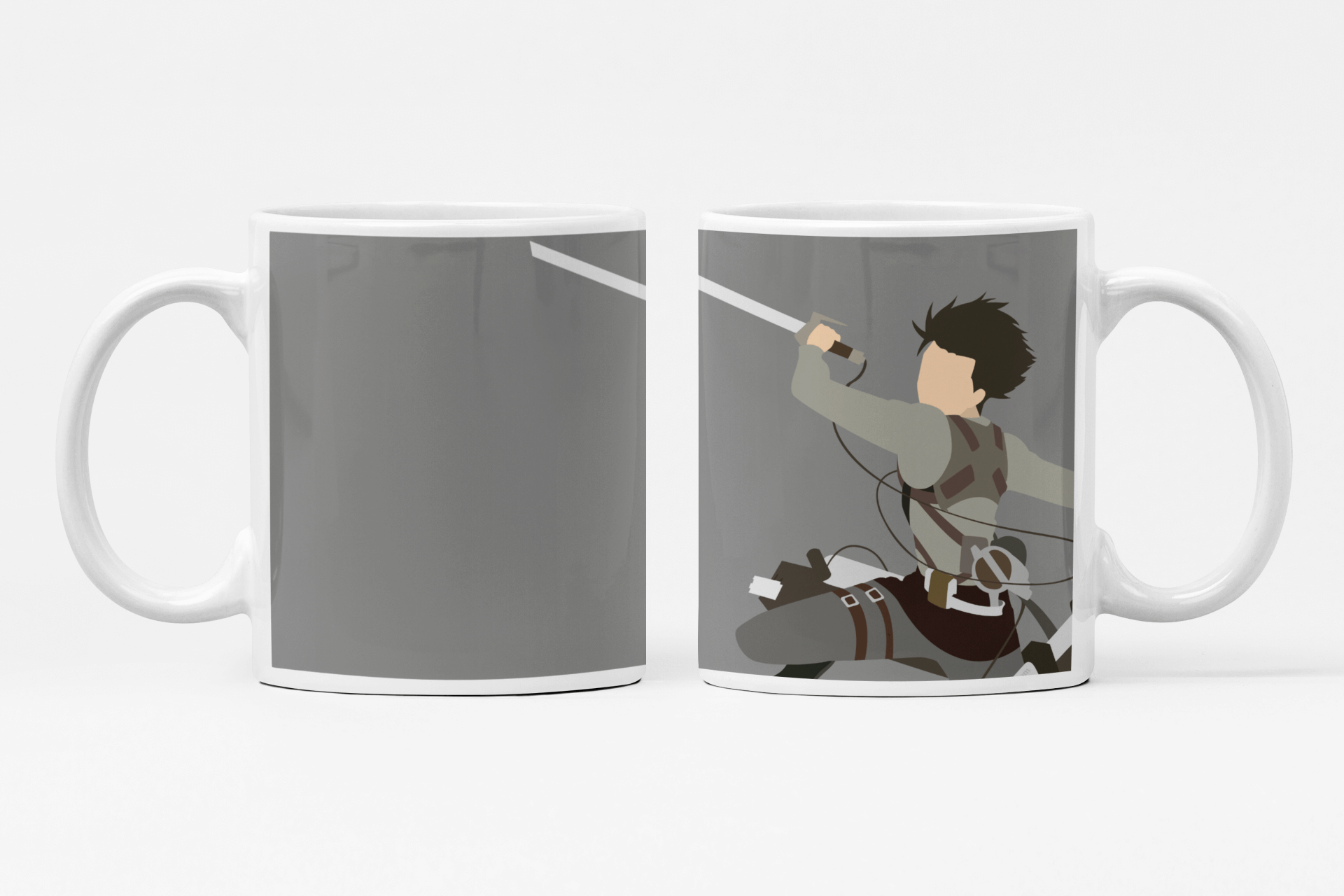 Caneca Levi Attack on Titan Modelo 2 - 1