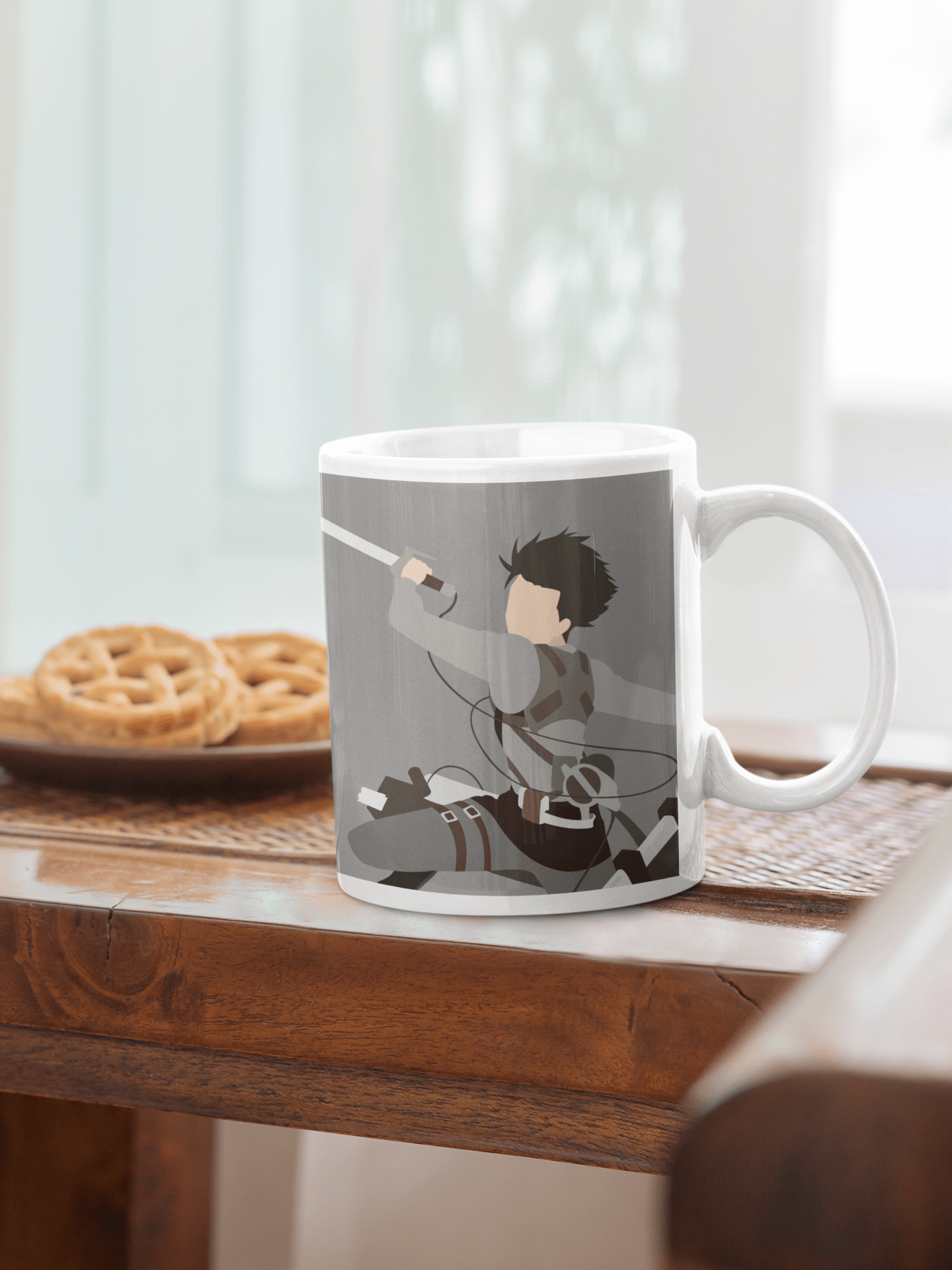 Caneca Levi Attack on Titan Modelo 2 - 3