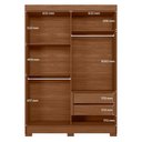 Ver imagem 7 de Guarda Roupa Sarandi 4 Portas 2 Gavetas Marrom/Jatoba
