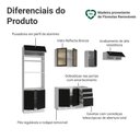 Ver imagem 4 de Armário de Cozinha Completa 270 cm Branco/Preto Glamy Madesa 18