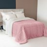 Coberdron Edredom Solteiro D. Face Sherpa Mantinha Rosê - 4