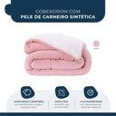 Ver mais imagens de Coberdron Edredom Solteiro D. Face Sherpa Mantinha Rosê