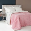 Ver imagem 3 de Coberdron Edredom Solteiro D. Face Sherpa Mantinha Rosê