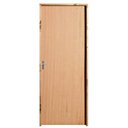 Ver imagem 1 de Porta de Madeira Semi-oca Padrão Angelim Lisa Bat11 Cm Eco Fech Comum Interna 210 X 72 Lado Direito