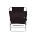 Ver imagem 4 de Cadeira Espreguiçadeira Alumínio Mor Preta