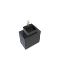 Ver imagem 6 de Gabinete para Banheiro com Cuba 51cm em MDF Preto