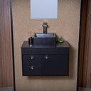 Ver imagem 5 de Gabinete para Banheiro com Cuba 63cm em MDF Preto