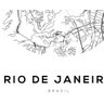 Quadro Com Vidro Mapa Rio de Janeiro Brasil Cidades Sala Escritório - 3