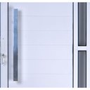 Ver imagem 3 de Porta de Alumínio Lambril com Visor e Puxador 2,10 X 0,80 Direita Linha All Soft Cor Branco