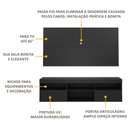 Ver imagem 4 de Rack com Painel TV 65" Flórida Multimóveis V3059