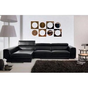 Espelho Decorativo Quadrados Bolas Quarto Sala Escritório
