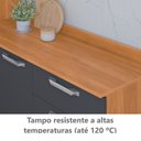 Ver imagem 7 de Cozinha Compacta 4 Peças 11 Portas 1 Gaveta com Paneleiro para Forno Vegas Itatiaia