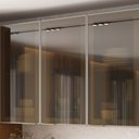 Ver imagem 7 de Armário de Cozinha Aéreo 100%MDF 3 Portas com Reflecta 120cm Lúmina Itatiaia Cinza/Cinamomo