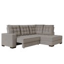 Ver imagem 3 de Sofá Canto Retrátil e Reclinável Munique Tamanho 220cm X 175cm