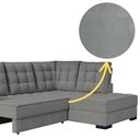 Ver imagem 7 de Sofá Canto Retrátil e Reclinável Munique Tamanho 220cm X 175 Cm