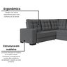 Sofá Canto Retrátil e Reclinável Munique Tamanho 220cm X 175cm - 8