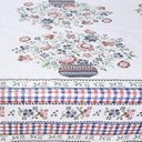 Ver imagem 3 de Toalha Mesa Plástica Térmica Bordada 8 e 10 lugares 2,80