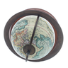 Globo Decor Metal e Madeira C/bussola Dourado 23x15cm - 2