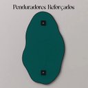 Ver imagem 3 de Espelho Decorativo Ôrganico - Preto - ES17