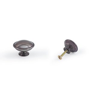 Puxador Redondo Em Latão Metal Para Móveis,Porta,Gaveta 8Un