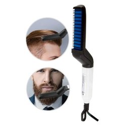 Pente Elétrico Chapinha Modelador Alisador de Barba e Cabelo - 4