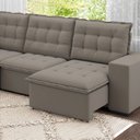 Ver imagem 5 de Sofá de Canto Retrátil e Reclinável 5 Lugares 310cm Belluno