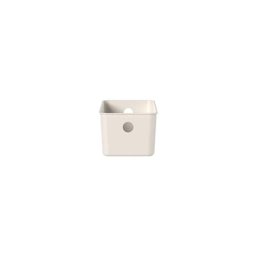 Cesto Organizador Multiuso Lavanderia Flow 34x15x13 Bege - 4