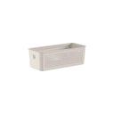 Ver imagem 1 de Cesto Organizador Multiuso Lavanderia Flow 34x15x13 Bege