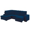 Ver imagem 3 de Sofá de Canto Retrátil e Reclinável 5 Lugares 310cm Belluno