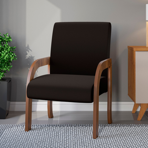 Poltrona Siggy Imbuia/barroco - Casa Giulia