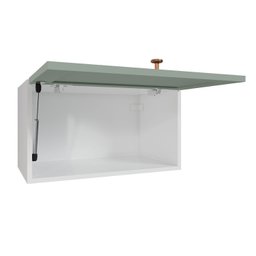 Armário Aéreo 1 Porta Basculante 60cm Arizona Cabecasa Madeiramadeira - 6