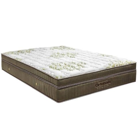 Colchão King Espuma Visco Gel Molas Ensacadas Superpocket Gold Ultra Ortopillow (193x203x32) -