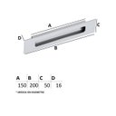 Ver imagem 2 de Puxador IL Concha 160 - Escovado - 200MM