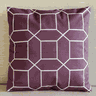 Capa de Almofada 44x44cm Roxo - Quanhe - 1