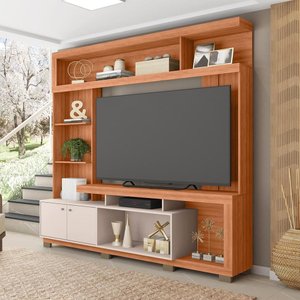 Estante Home Formosa Marrom para Tv até 65 Polegadas Caemmun