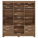 Ver imagem 5 de Guarda-roupa 8 Portas 4 Gavetas com Espelho Mdp Curitiba