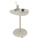 Ver imagem 5 de Mesa de Apoio Lateral Oval Bel Sala - 100% Mdf - Off White