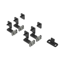Kit Sequenziato Direito para 3 Portas 35mm Linha Royal Rometal - 1