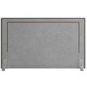 Ver imagem 3 de Cabeceira Cama Box Casal 160 Cm P05 Berlim Veludo Cinza - Lyam