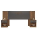 Ver imagem 4 de Cabeceira Casal com Gavetas Mdp Loanda