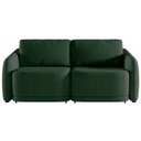 Ver imagem 3 de Sofá Cama Modulado Retrátil e Reclinável Decorativo Varsóvia 236cm Veludo Verde G33 - Gran Belo