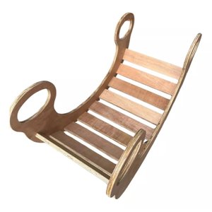 Gangorra de Equilibrio Pikler Cru Madeira Infantil Montessoriano