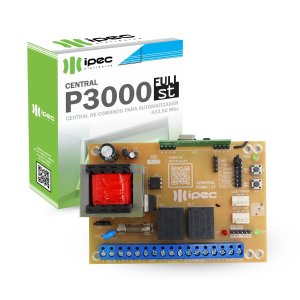 Central Placa de Comando Motor Portão P3000 St Full Ipec