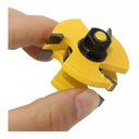 Ver imagem 3 de Fresa de Tupia Macho Fêmea Metal Duro Profissional Haste 6mm