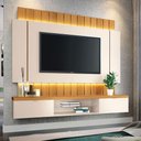 Ver imagem 2 de Painel para Tv Home Suspenso Illusion 1.8 Off White Cinamomo - Hb Móveis